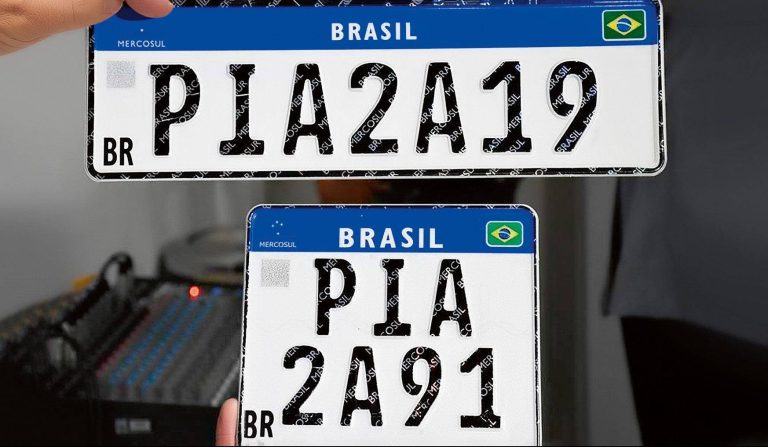 Placa Mercosul: emplacar carro está diferente e mais caro. Veja o que muda